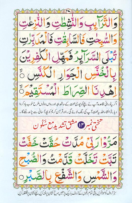 Noorani Qaidah Page Number 27